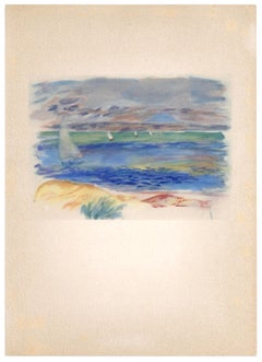 "Pochoir "Marin