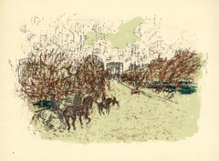 "Arc de Triomphe" lithograph