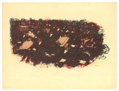 "Au Theatre" lithograph