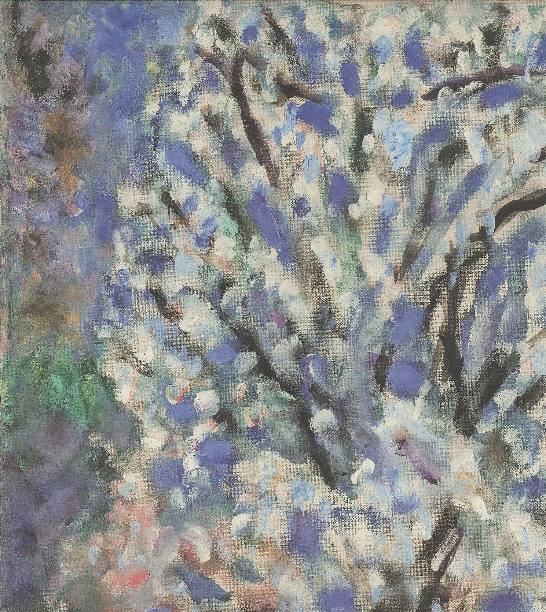 L'Amandier en Fleurs - Impressionist Print by (after) Pierre Bonnard