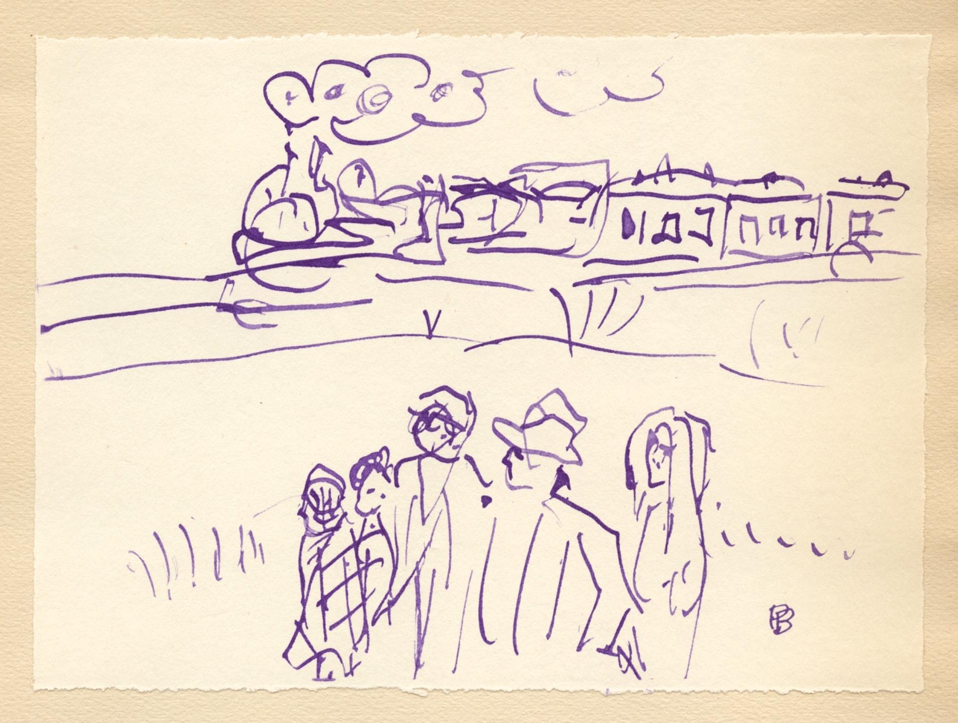 Lithographie – Print von (after) Pierre Bonnard