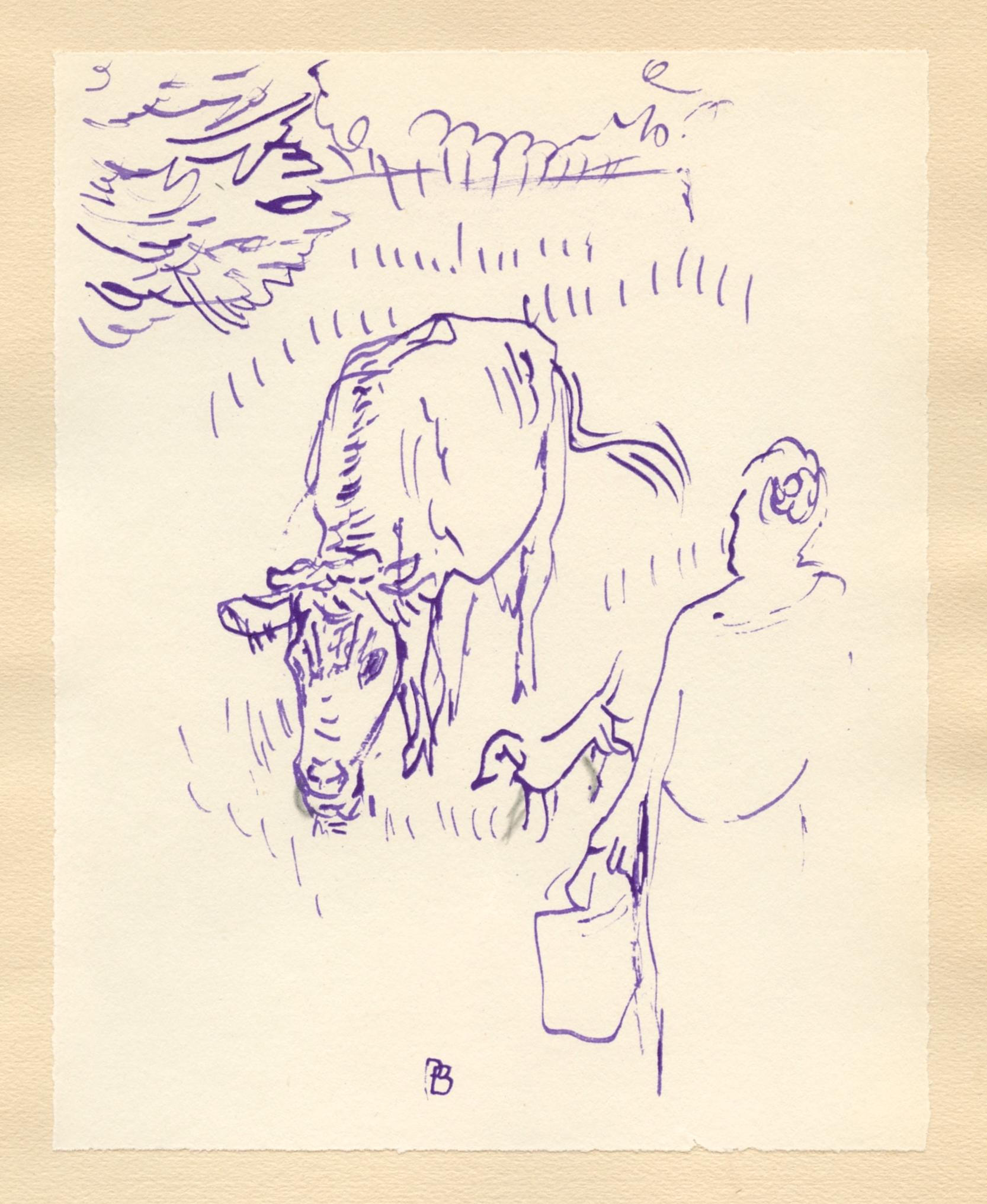 Lithographie – Print von (after) Pierre Bonnard