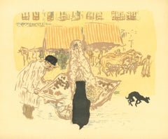"Marchand des quatre-saisons" lithograph
