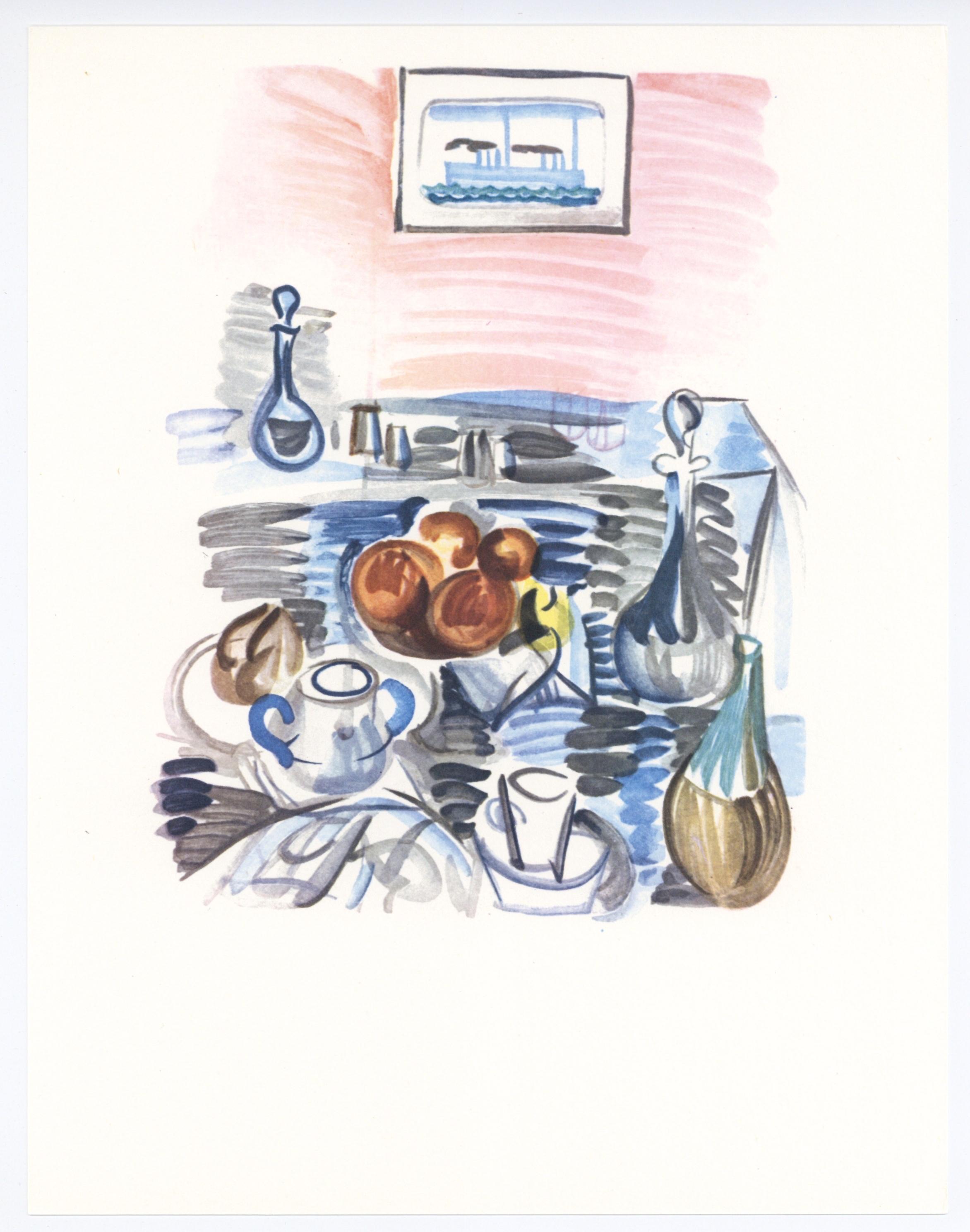 Dejeuner de Cassis - Print by (after) Raoul Dufy
