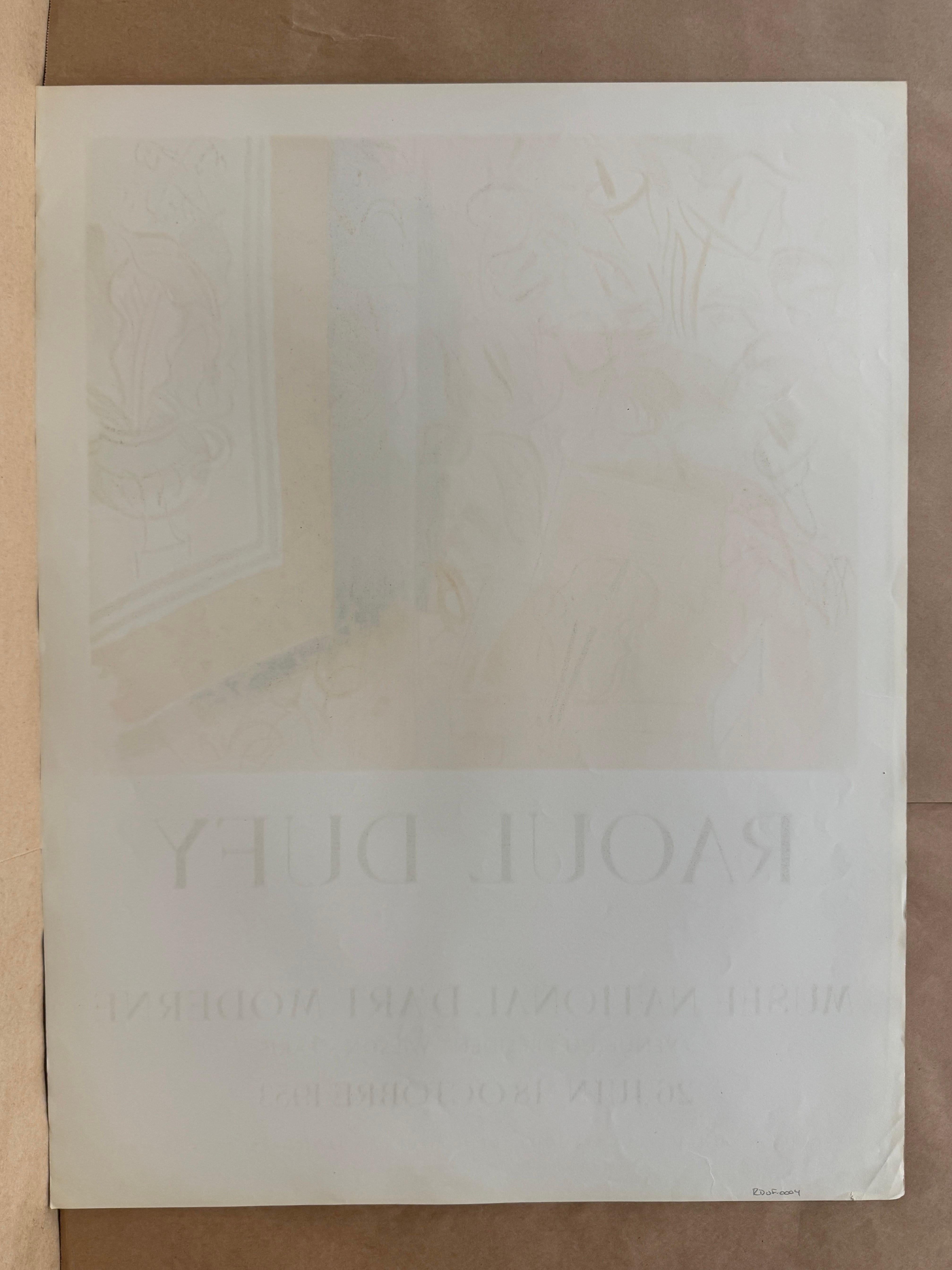 Interior del Violón - Museo Nacional de Arte Moderno (after) Raoul Dufy, 1953 en venta 3