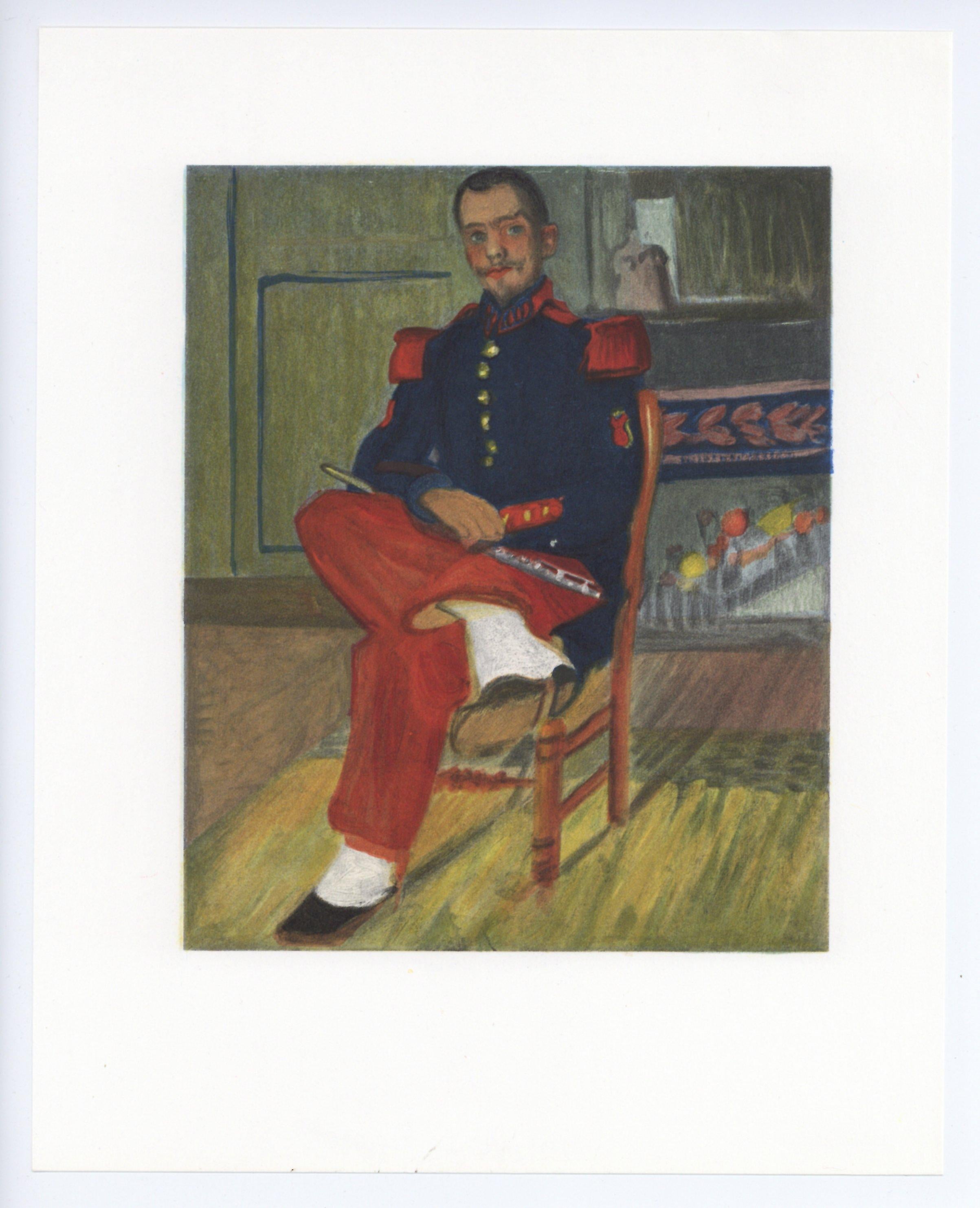 Le Flutiste - Print by (after) Raoul Dufy