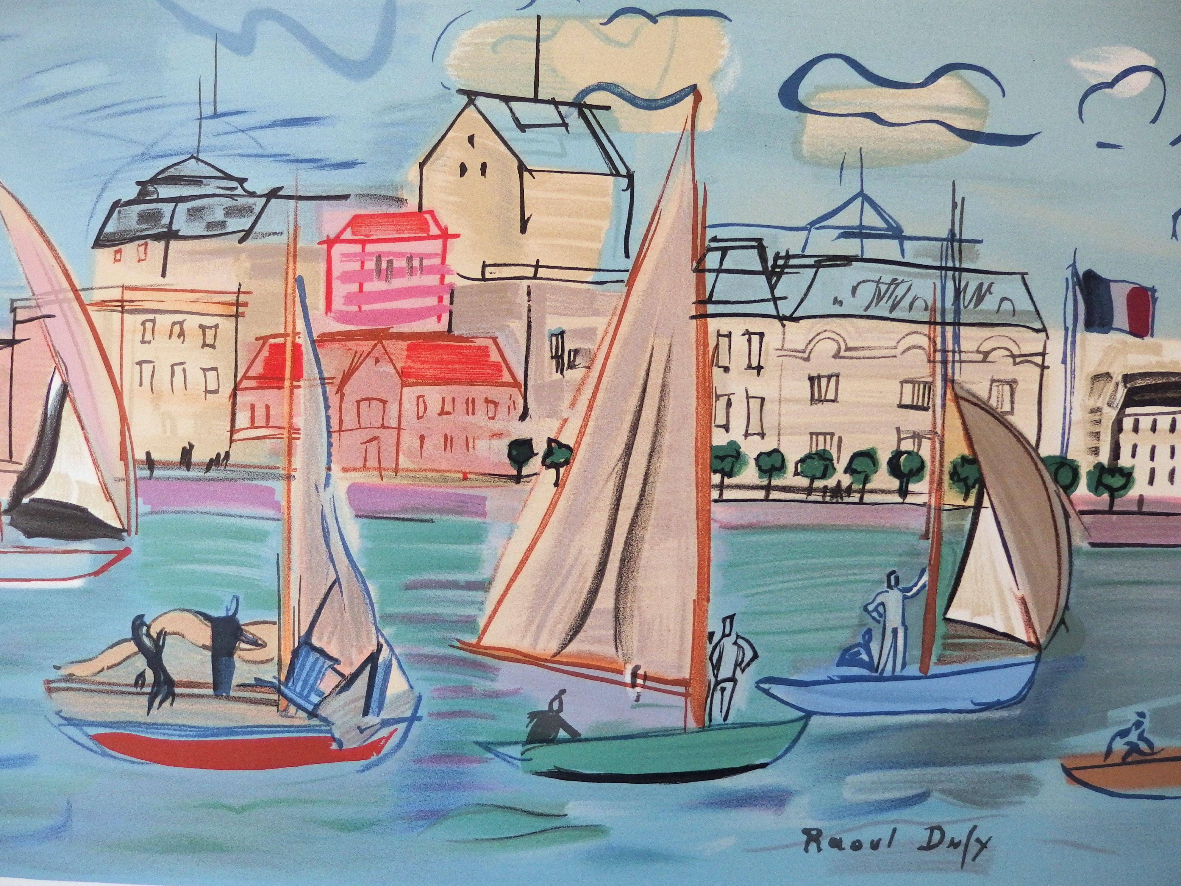 raoul dufy sailboats