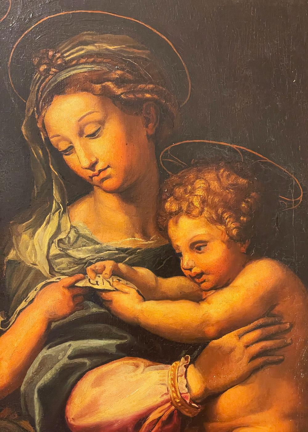 madonna della rosa raphael
