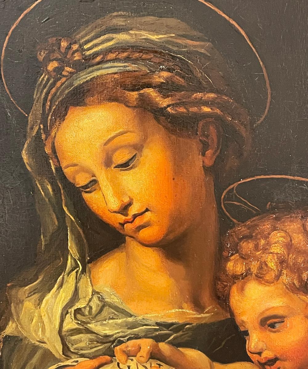 madonna della rosa raffaello