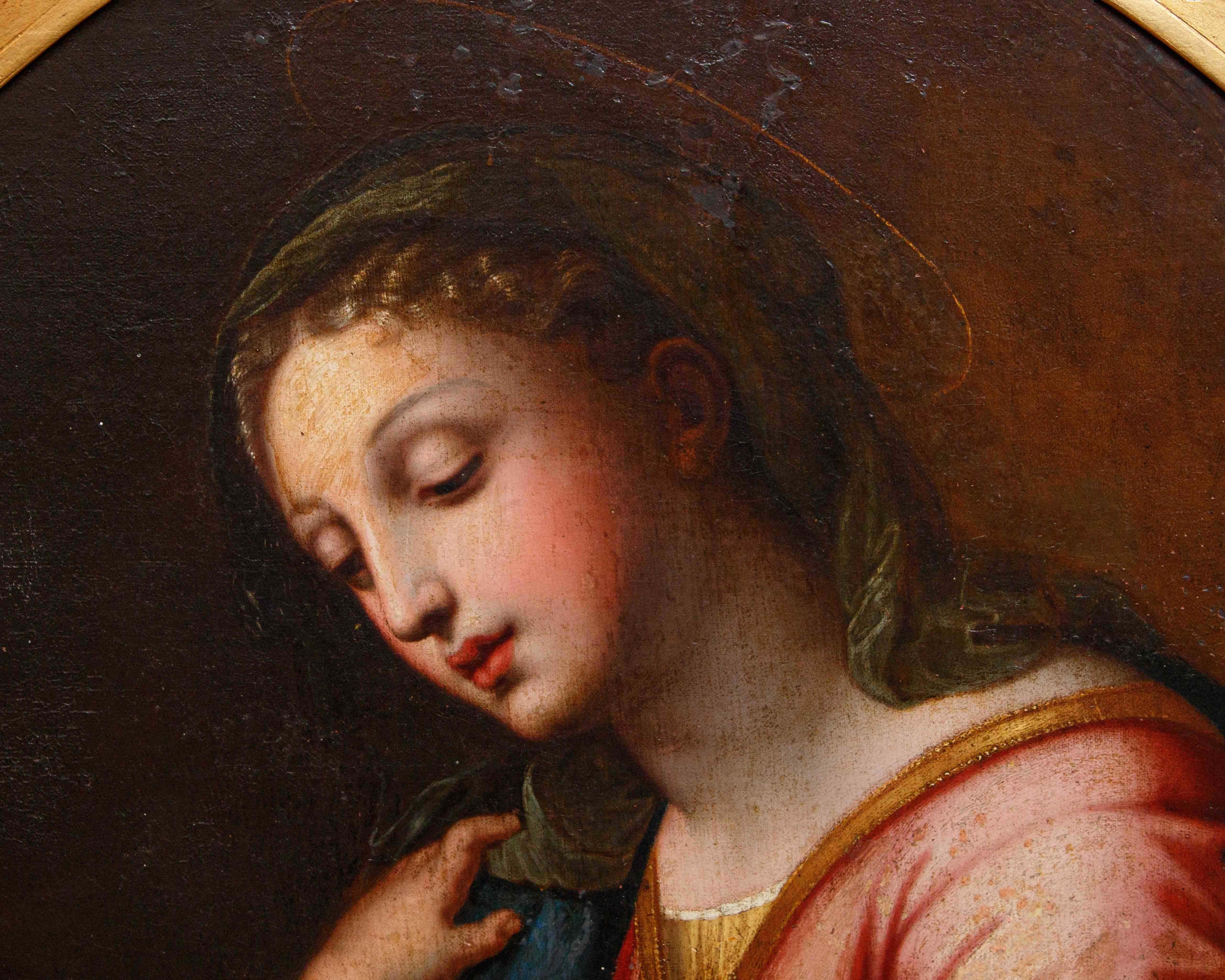 17. Jahrhundert, von Raphael Sanzio (Urbino, 1483 - Rom, 1520), Madonna (Sonstige Kunststile), Painting, von (after) Raphael (Raffaello Sanzio da Urbino)