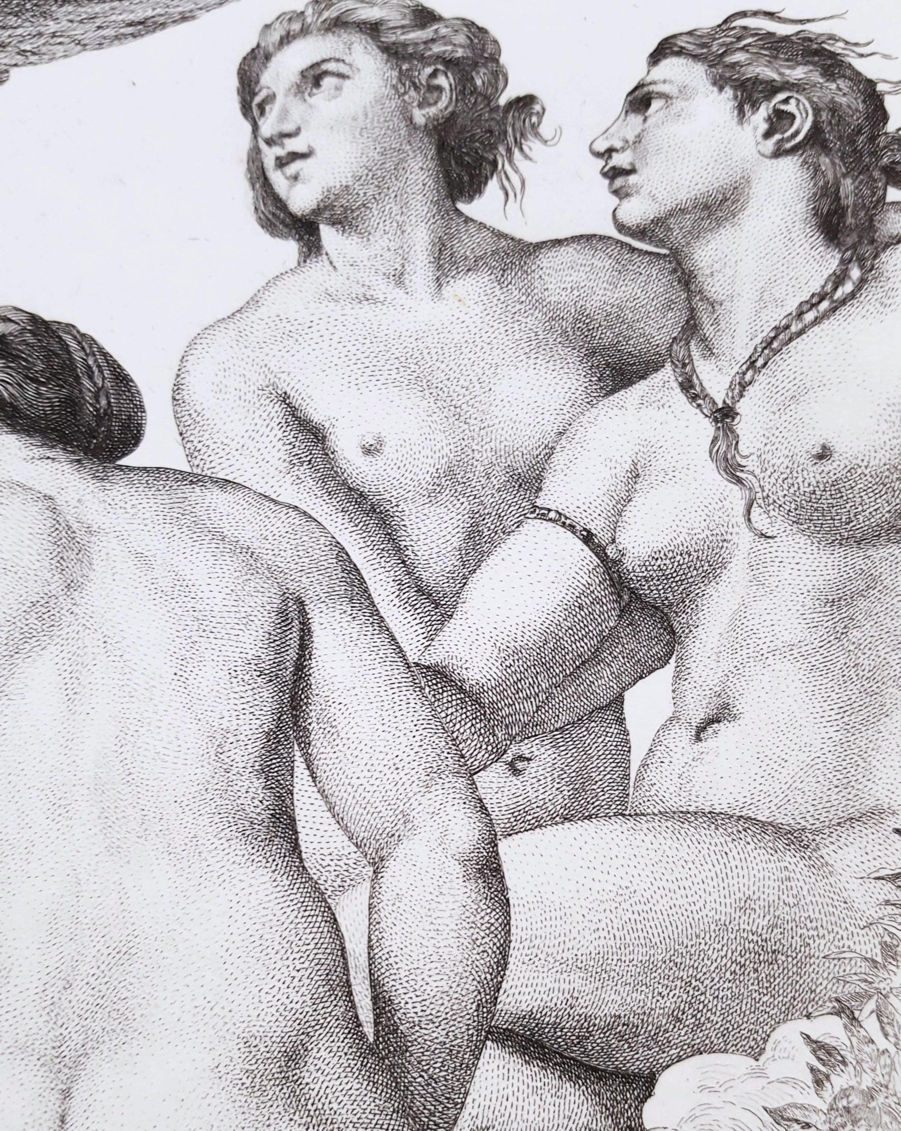 L'Amour Montrant Psyche Aux Graces /// Renaissance Mythology Raphael Classics For Sale 9