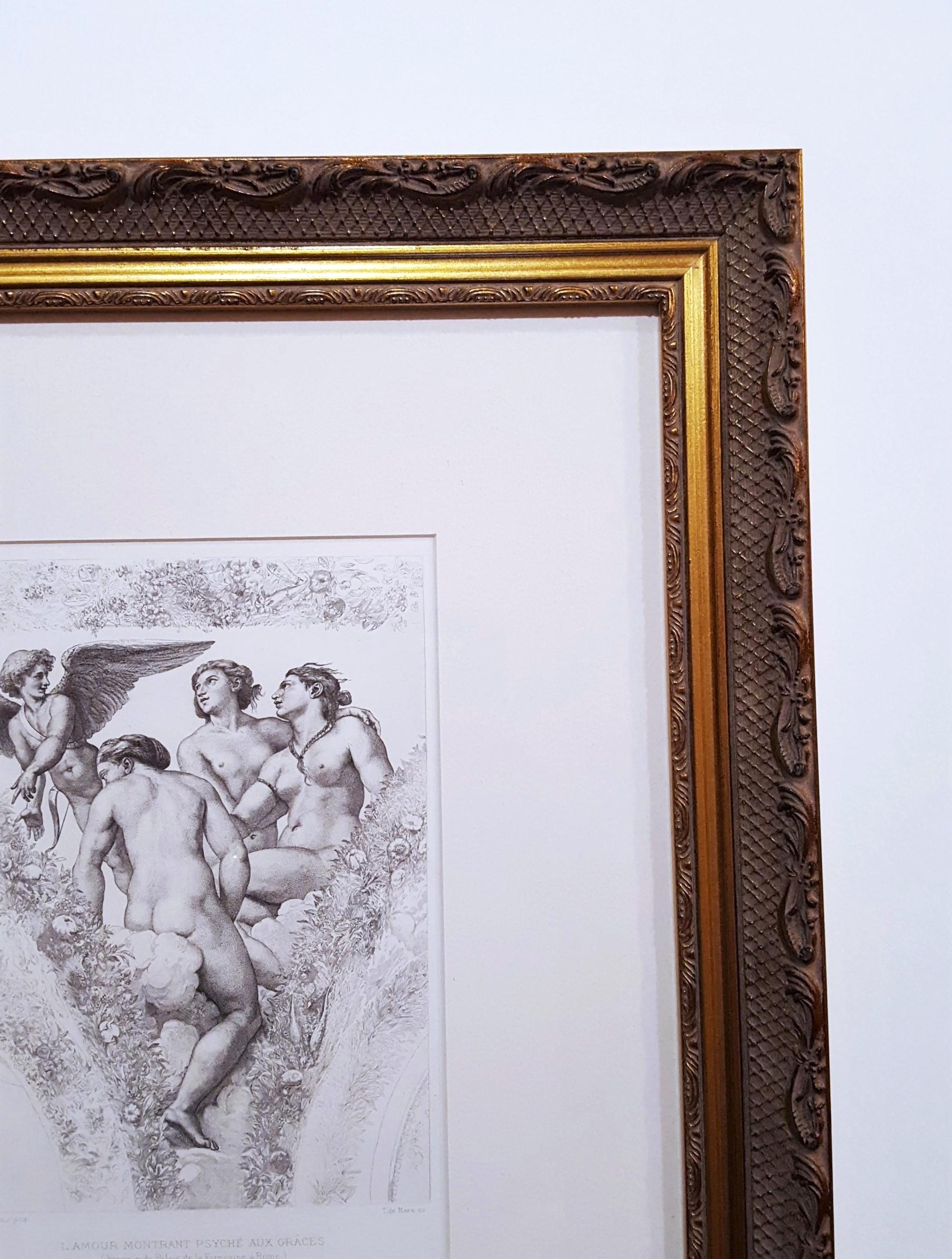 L'Amour Montrant Psyche Aux Graces /// Renaissance Mythology Raphael Classics For Sale 2