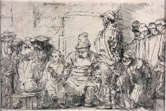 Christ seated disputing with the Doctors