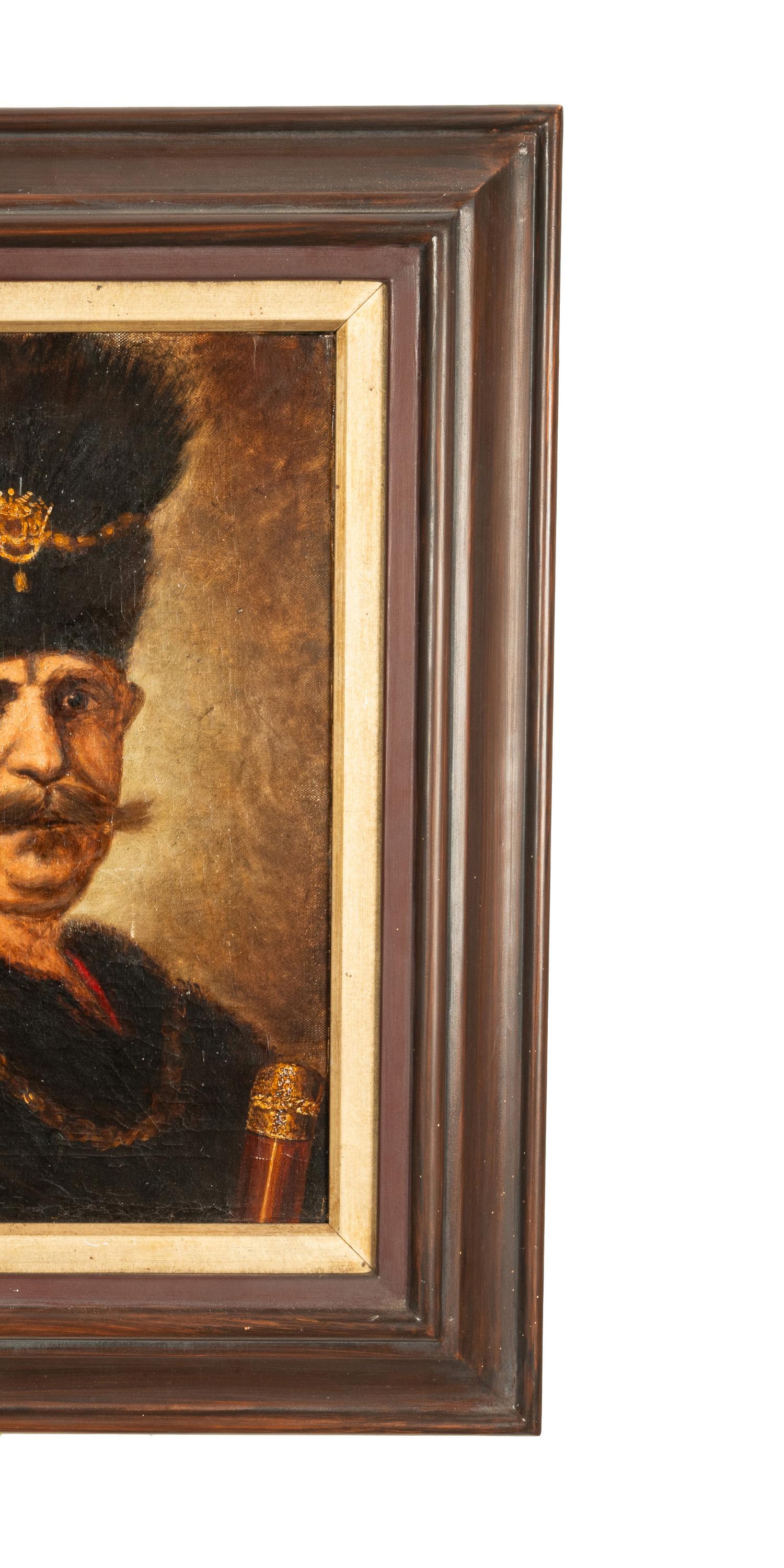 Antico olio su tela di un nobile russo o polacco, dipinto da Rembrandt van Rijn nel 1637.
Ci sono molte controversie su questo dipinto, che attualmente si trova alla National Gallery of Arts di Washington D.C. e che in passato è stato di proprietà
