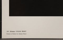 Portrait of a Lady with an Ostrich-Feather Fan-Poster. Printed in Holland.