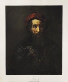 Vintage Portrait Of A Rabbi-Poster. New York Graphic Society Ltd. 