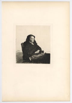 « La mère de Rembrandt au voile noir »