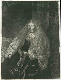 The Great Jewish Bride - Etching after Rembrandt -19th Century 