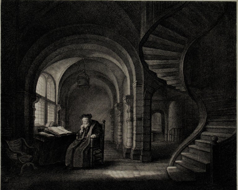 (After) Rembrandt van Rijn The Philosophe en Meditation at 1stDibs meditation du philosophe