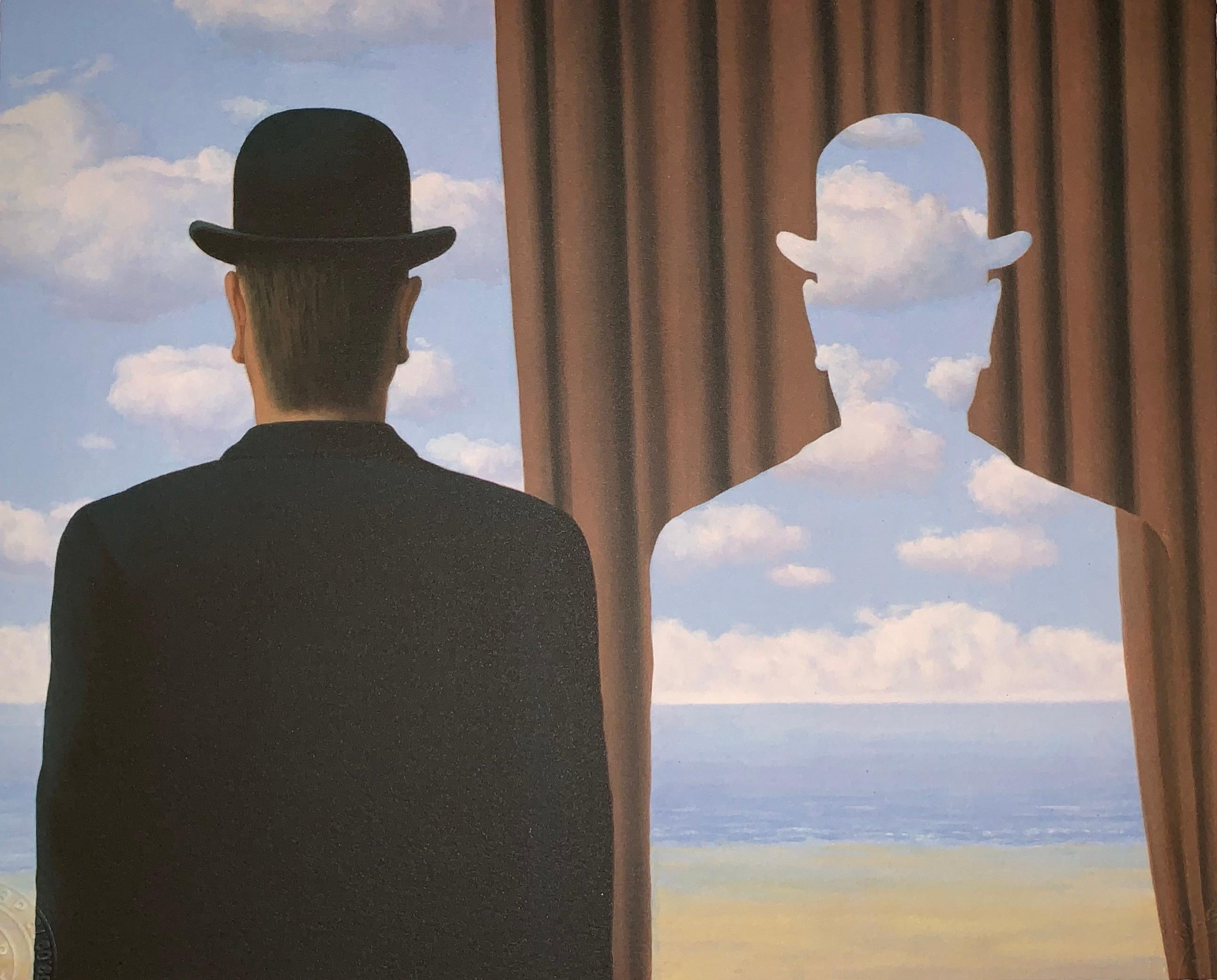 (after) René Magritte Figurative Print – Unternehmen - 20. Jahrhundert, Surrealistisch, Lithographie, Figurativer Druck
