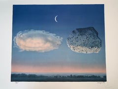 La Bataille de l'Argonne - 20th Century, Surrealist, Lithograph, Figurative Prin