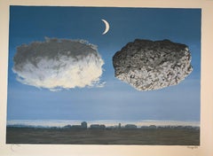 La Bataille de l
Argonne - 20th Century, Surrealist, Lithograph, Figurative Print