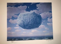 La Flèche De Zénon - 20th Century, Surrealist, Lithograph, Figurative Print
