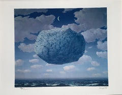 La Flèche De Zénon - Siglo XX, Surrealista, Litografía, Grabado figurativo