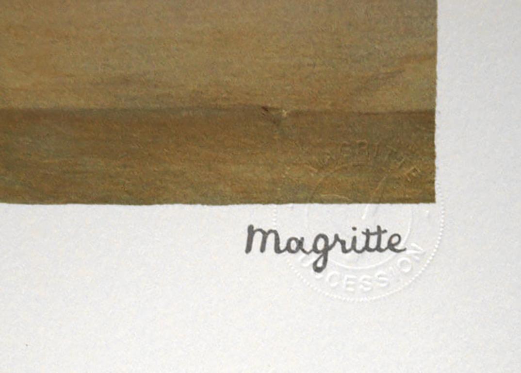 La folie des grandeurs II ( Megalomania) - Surréalisme Print par (after) René Magritte