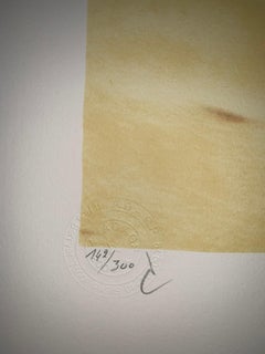 La Race Blanche - 20th Century, Surrealist, Lithograph, Figurative Print