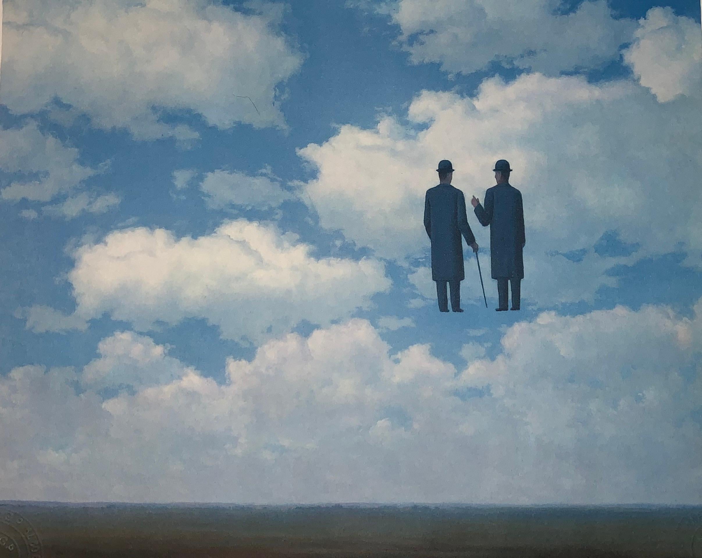 (after) René Magritte Figurative Print - La Reconnaissance Infinie - 20th Century, Surrealist, Lithograph, Figurative Pri