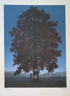 La Voix du Sang - 20th Century, Surrealist, Lithograph, Figurative Print