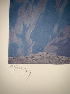 Le Dernier Cri - 20th Century, Surrealist, Lithograph, Figurative Print