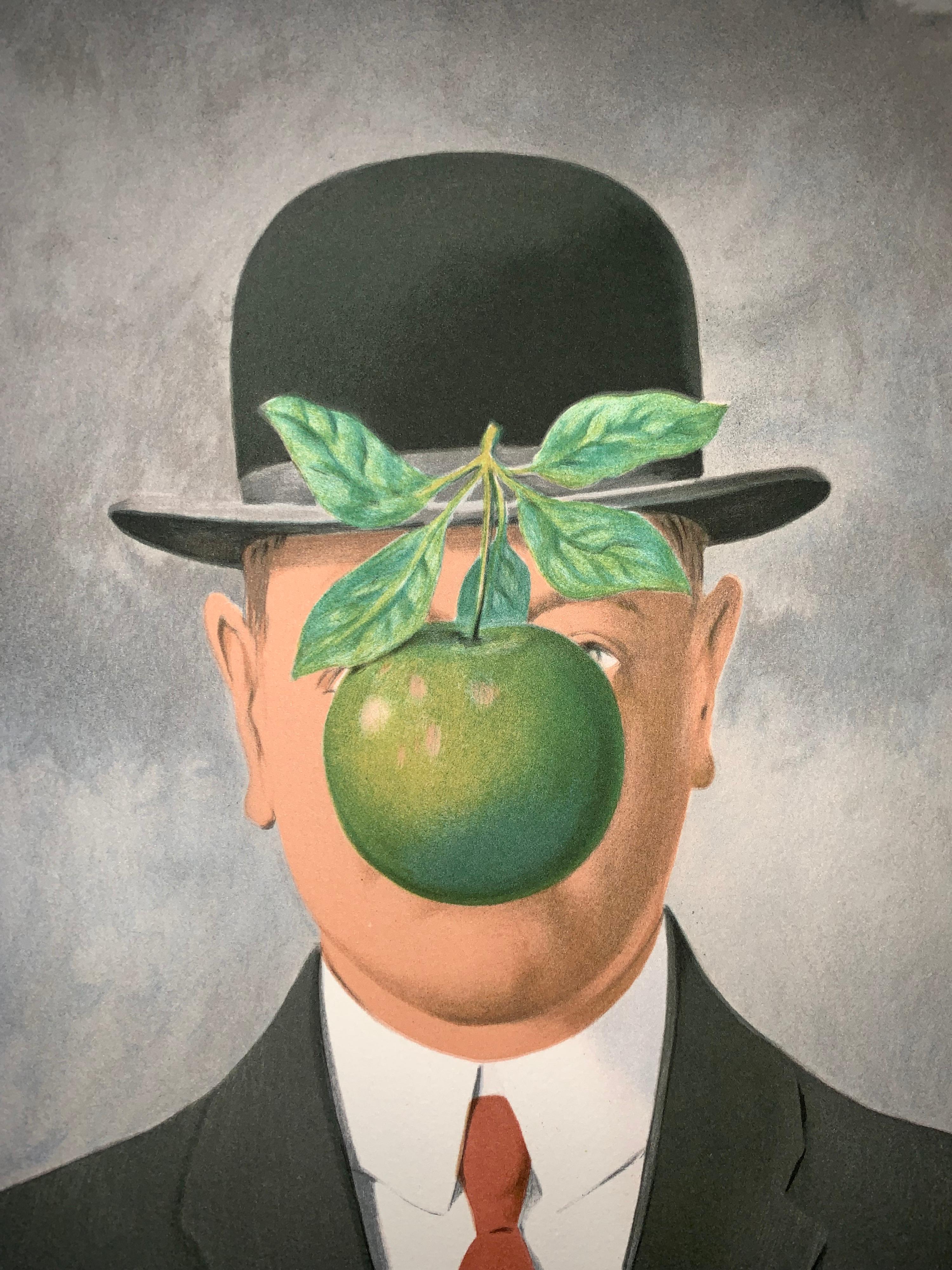 Le Fils de l'Homme - 20th Century, Surrealist, Lithograph, Figurative Print 6