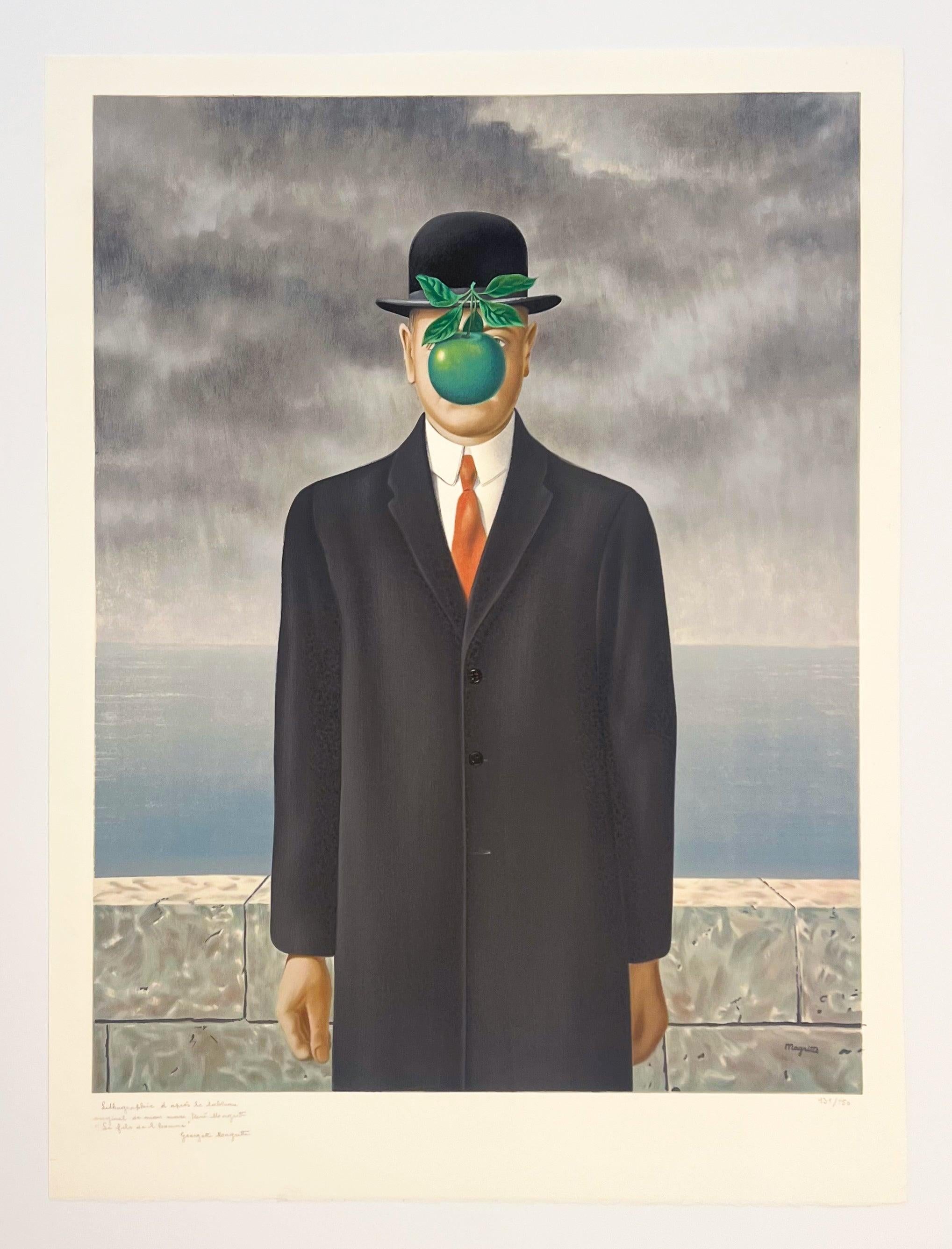 Le Fils de l'Homme - Print de (after) René Magritte