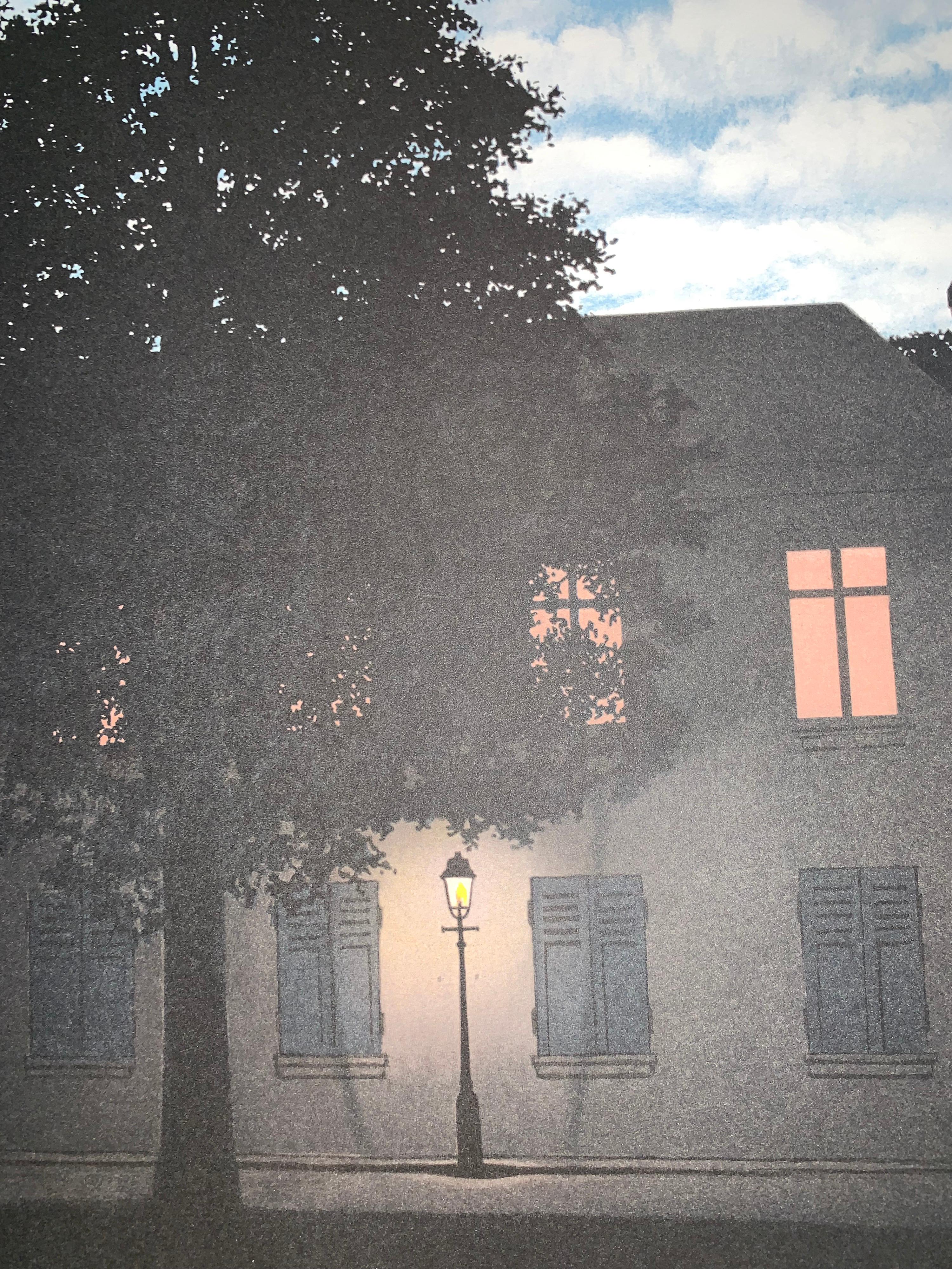 L'Empire des Lumières - Siglo XX, Surrealista, Litografía, Grabado figurativo 3