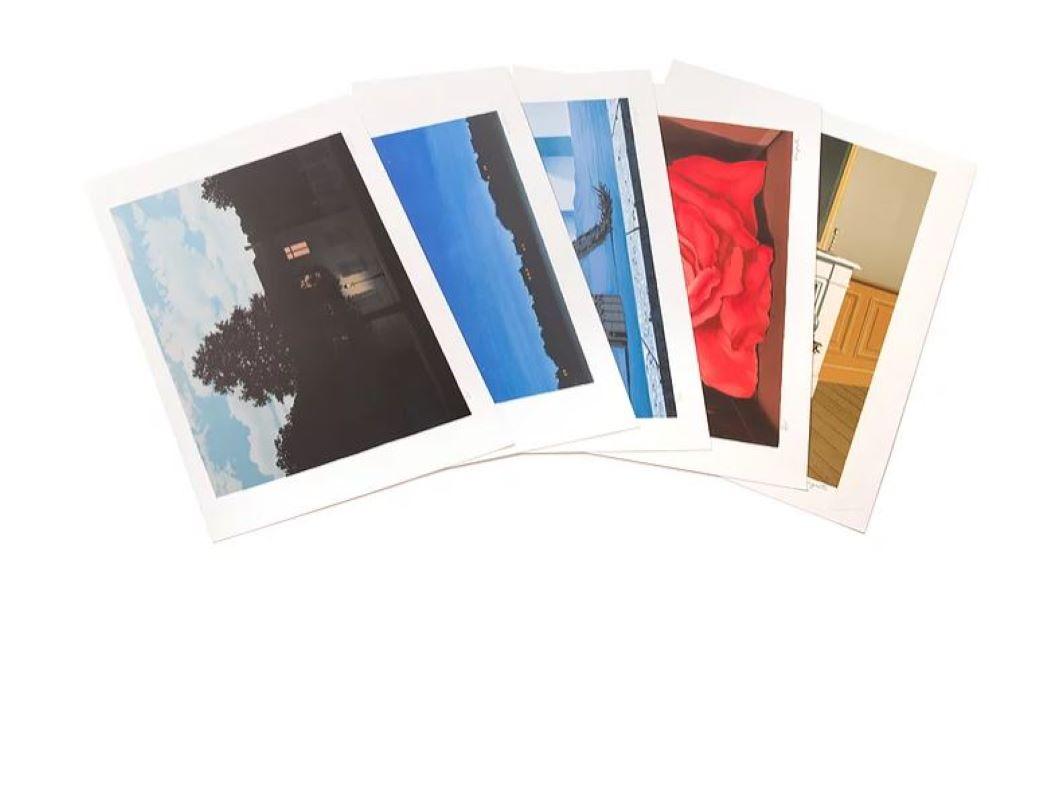 Lithographies portfolio V de Magritte - 20e siècle, surréaliste, imprimé figuratif - Surréalisme Print par (after) René Magritte