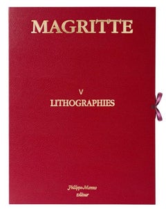 Cartera Magritte V 20 litografías- Siglo XX, Surrealista, Grabado figurativo