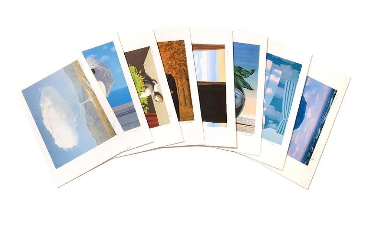 Portfolio VI 16 Lithografien des 20. Jahrhunderts, Surrealistisch, figurativer Druck, Magritte (Surrealismus), Print, von (after) René Magritte