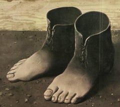 Moderna Museet ( the Red Model ) Oct -Nov ’67 original poster by Magritte framed