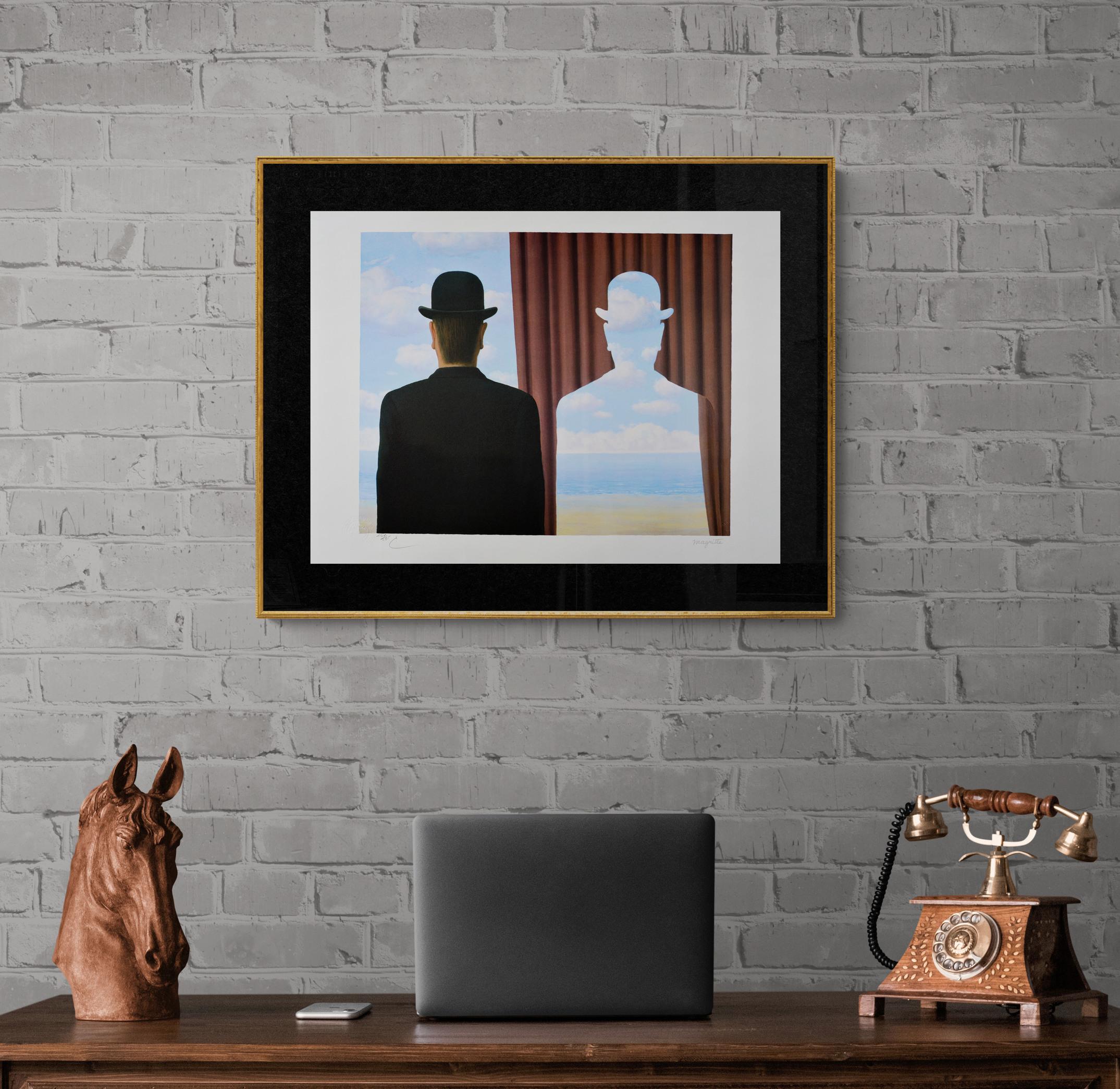 René Magritte - DÉCALCOMANIE, 1966 Edizione limitata. Litografia. Surrealismo francese 5
