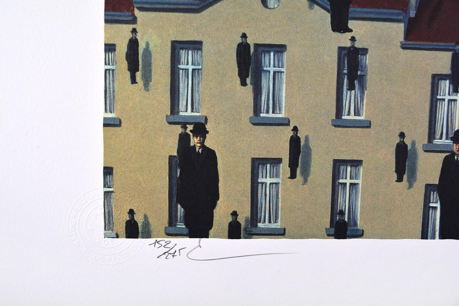 GOLCONDE, 1953
Date of creation: 2010
Medium: Lithograph on BFK Rives Paper
Edition: 275
Size: 60 x 45 cm
Observations: Lithograph on BFK Rives paper plate signed and numbered of a limited edition of 275 copies. Printed by Art-Lithographies studio,