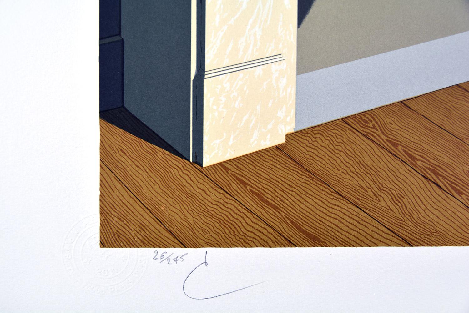 René Magritte - LA DURÉE POIGNARDÉE Limited Surrealismus Französisch Contemporary im Angebot 1