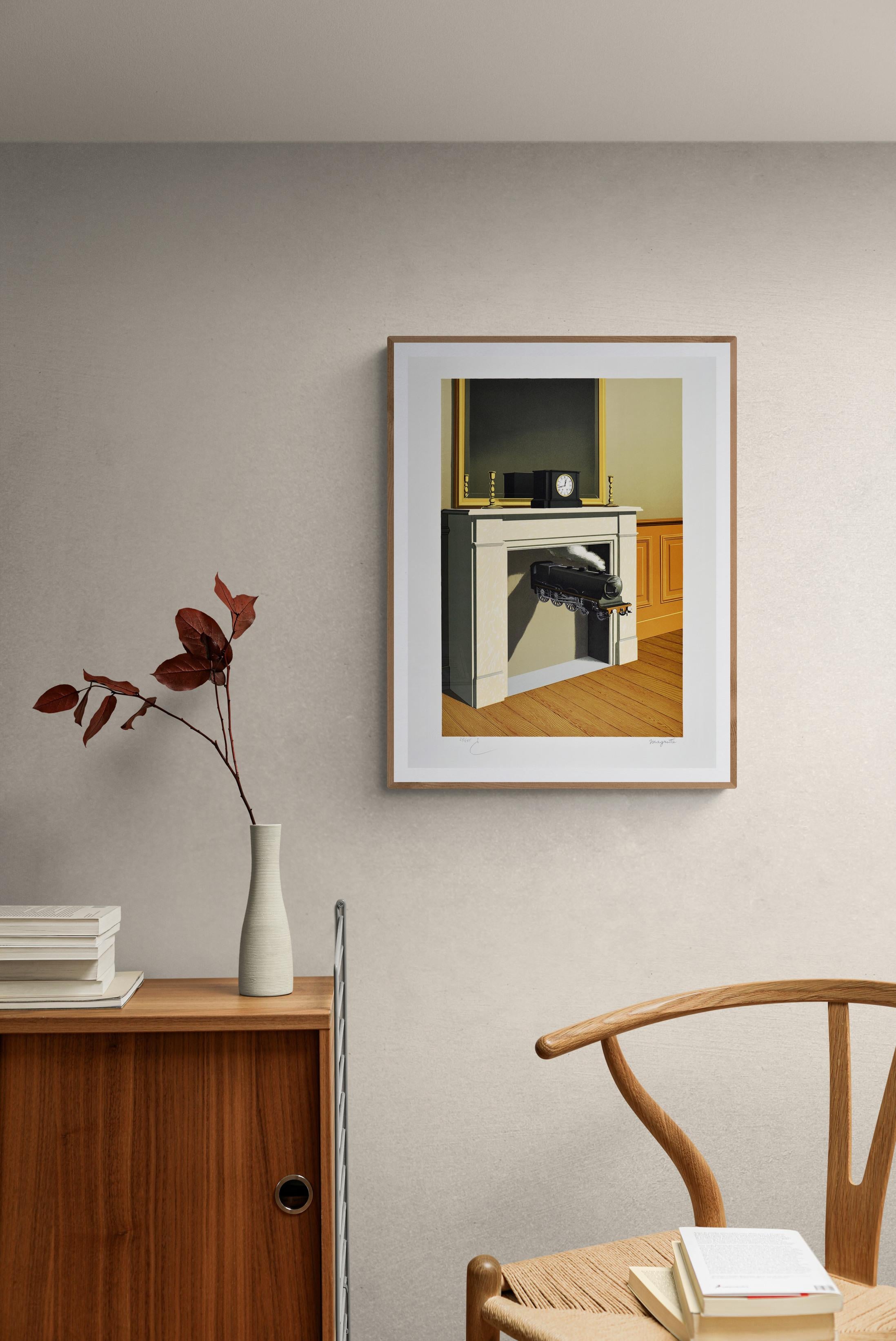 René Magritte - LA DURÉE POIGNARDÉE Limited Surrealismus Französisch Contemporary im Angebot 3