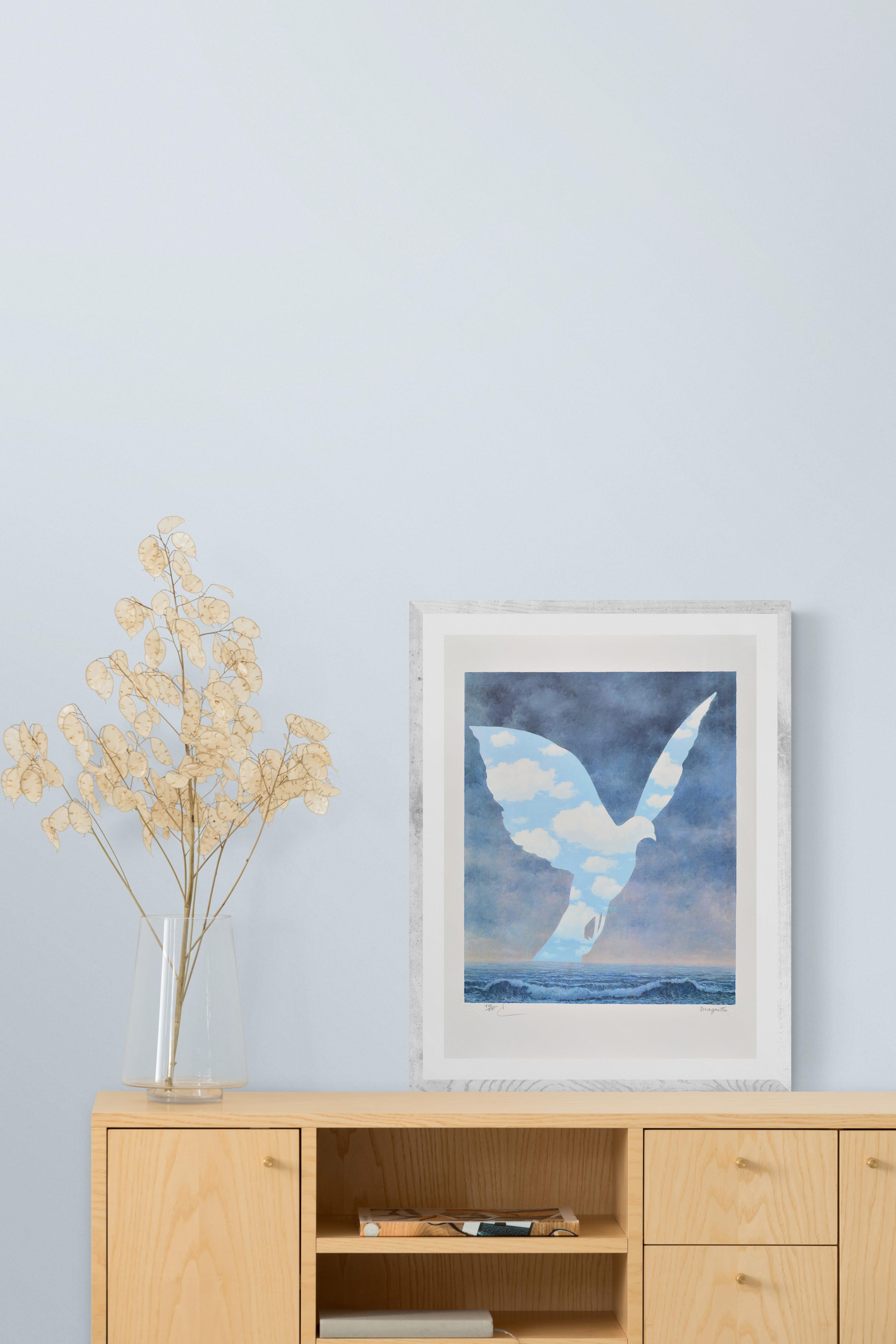 RENÉ MAGRITTE LA GRANDE FAMILLE, 1963 Limited edition Lithograph - Surrealism 2