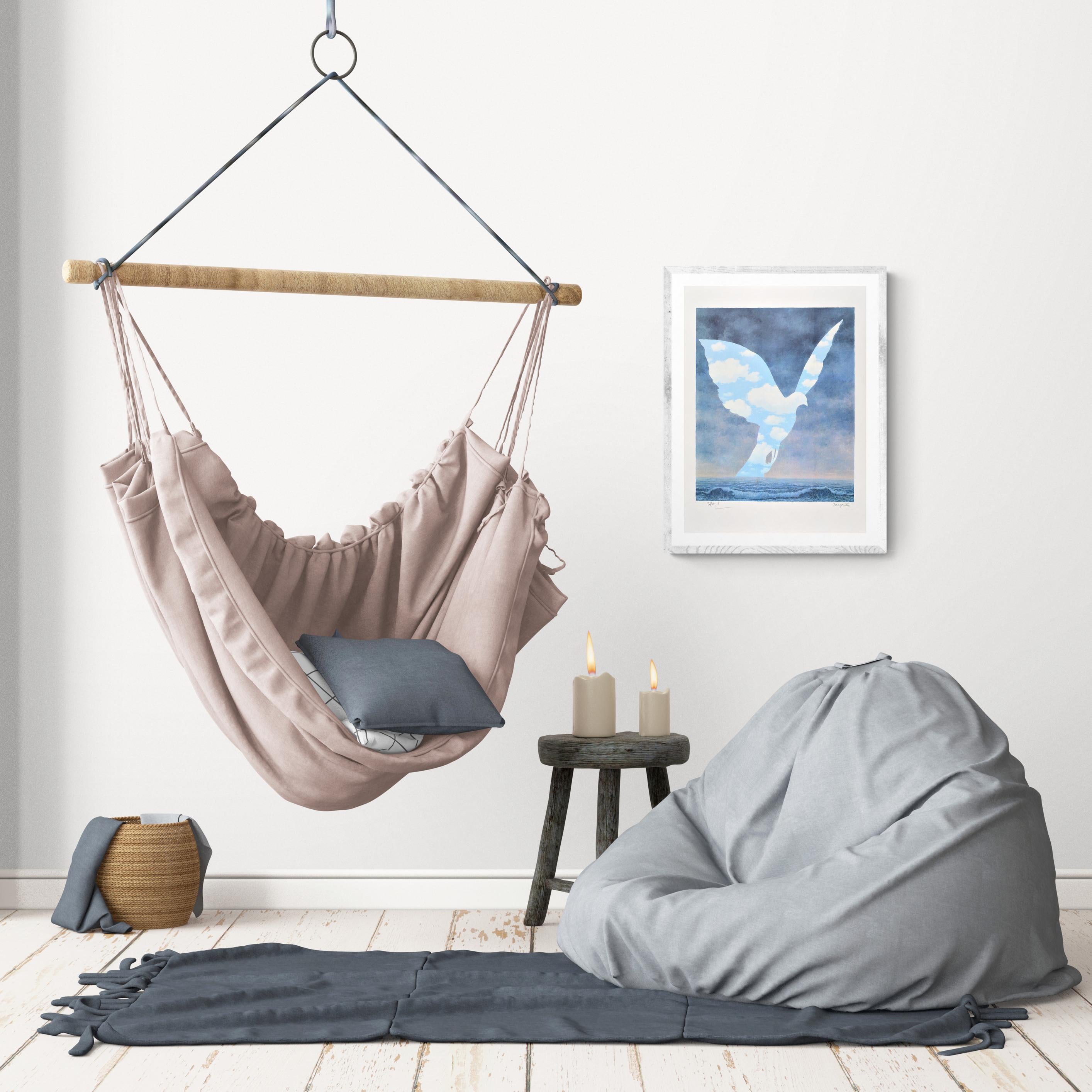 RENÉ MAGRITTE LA GRANDE FAMILLE, 1963 Limited edition Lithograph - Surrealism 3