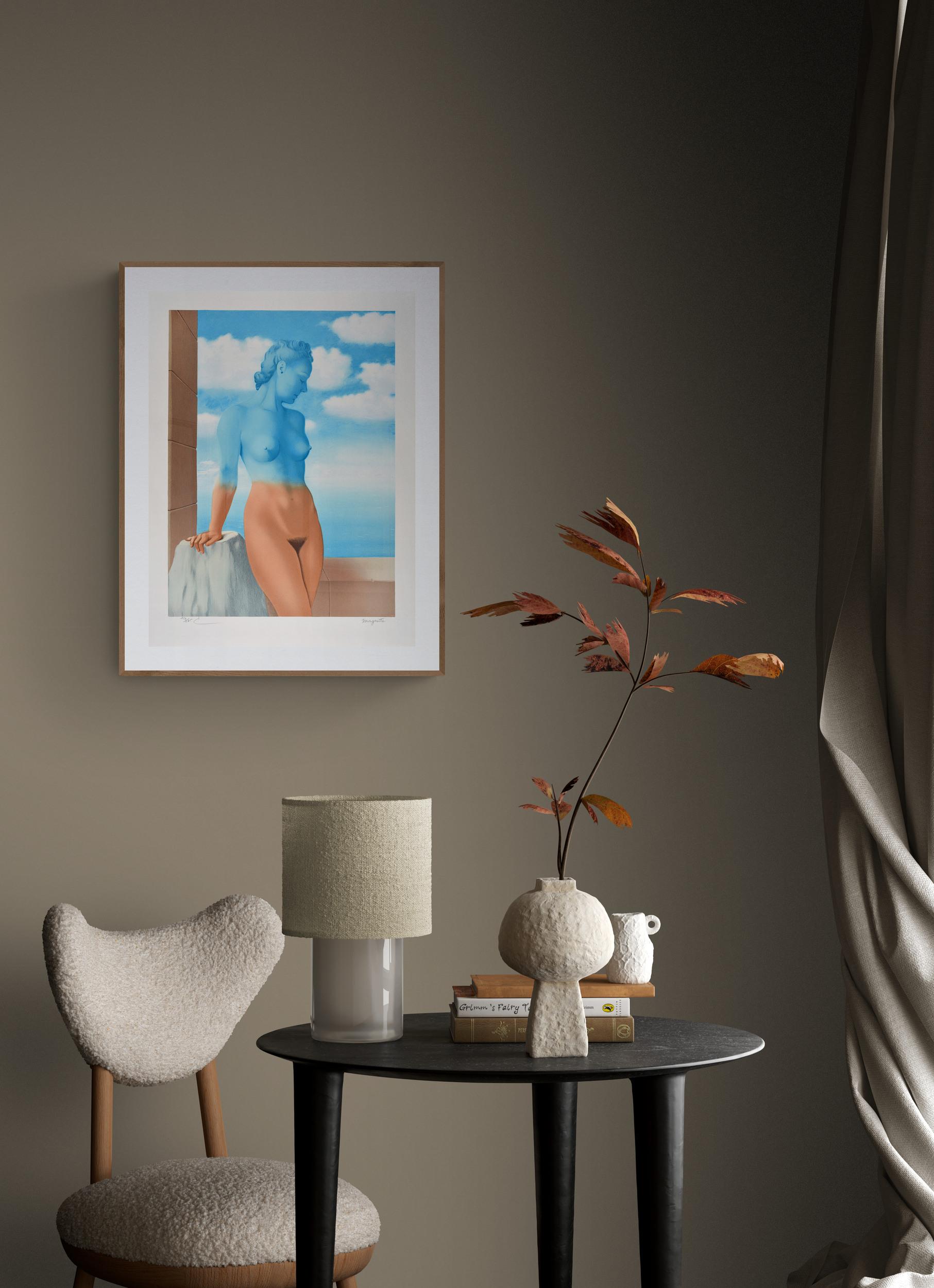 RENÉ MAGRITTE: LA MAGIE NOIRE, 1945 - Limited edition Lithograph Surrealism For Sale 3