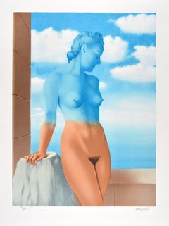 René Magritte : LA MAGIE NOIRE, 1945 - Édition limitée Lithographie Surréalisme