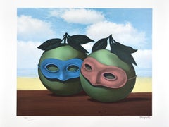 René Magritte - LA VALSE HESITATION. Begrenzter Surrealismus Französisch Contemporary