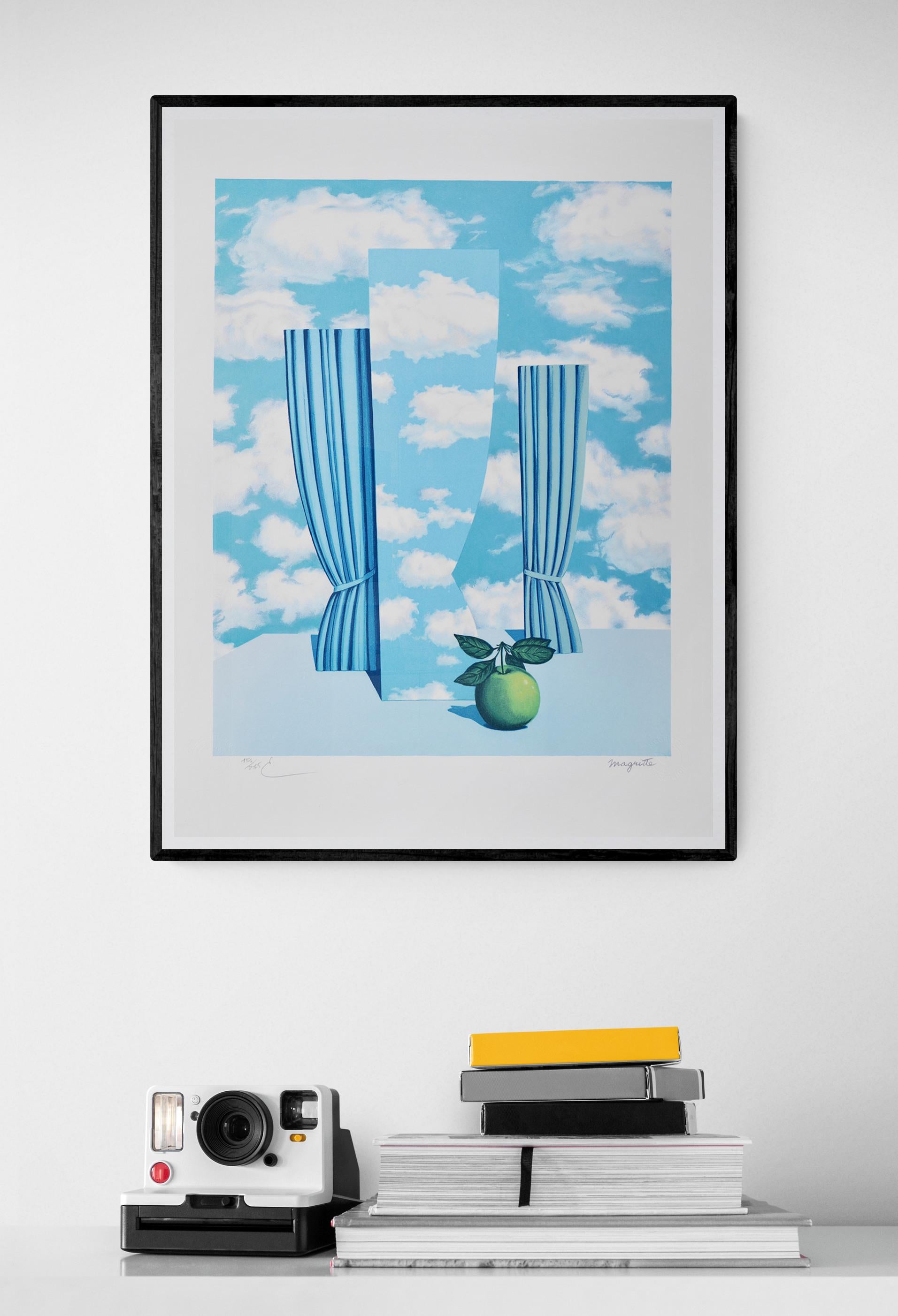 René Magritte - LE BEAU MONDE- Limited Lithograph Surrealism French Contemporary For Sale 3